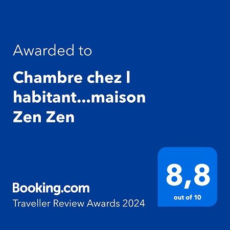 Chambre Chez L Habitant...Maison Zen Zen Brévonnes Eksteriør bilde